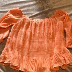 Women's Coral Blouse